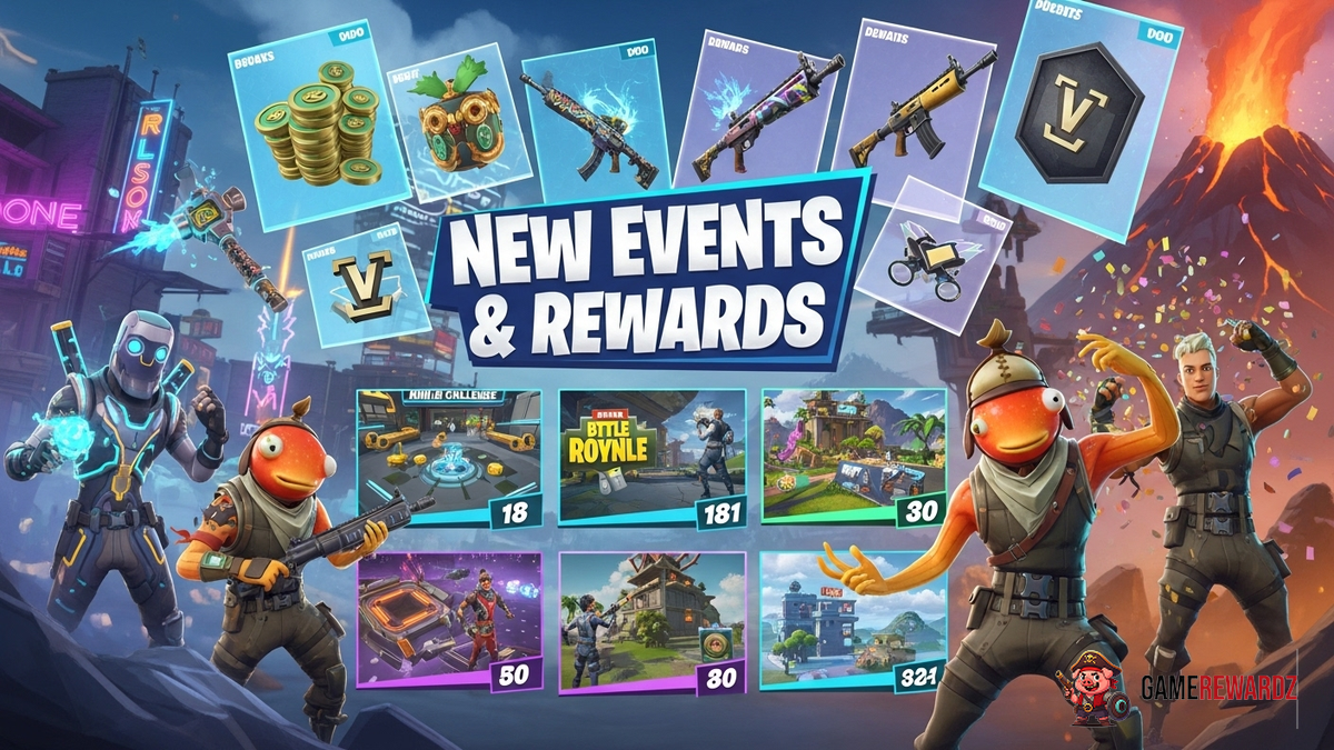 Fortnite New Events and Rewards